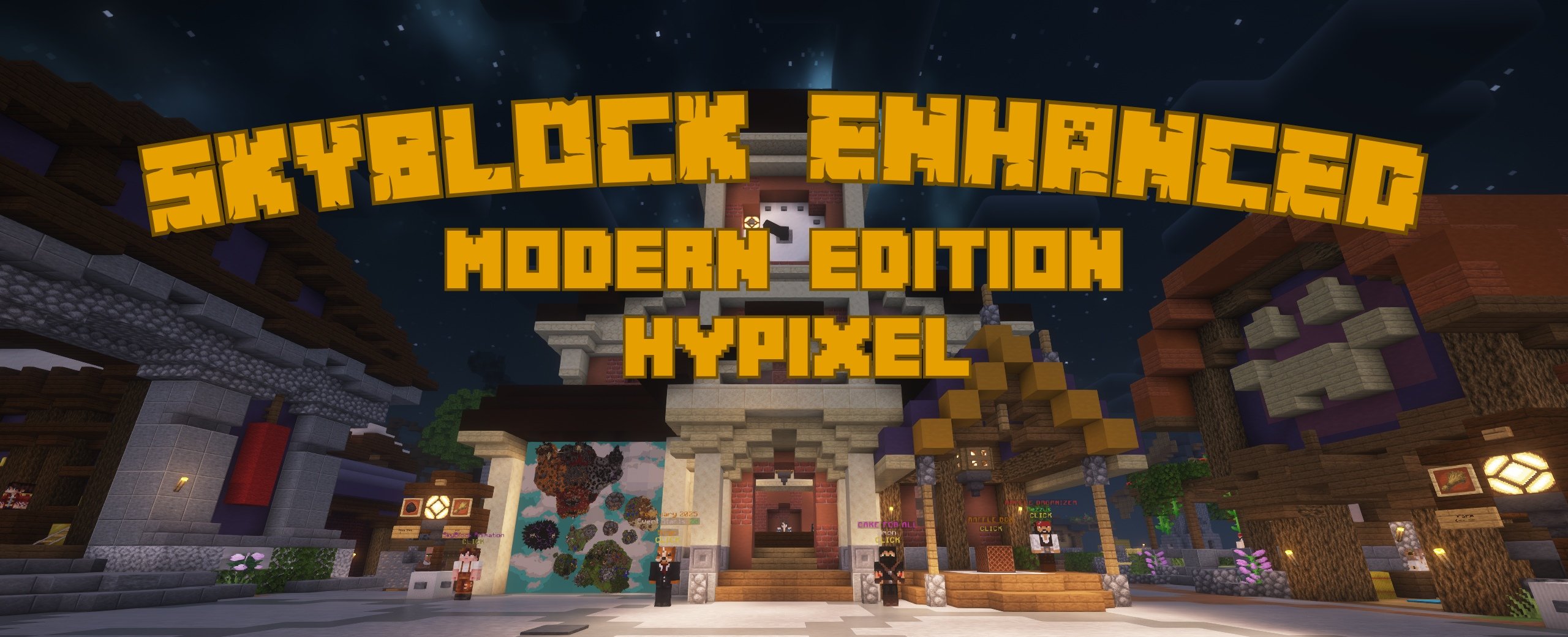 SkyBlock Enhanced – Modern Edition Banner Image