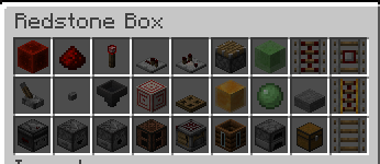 Empty shulker with template