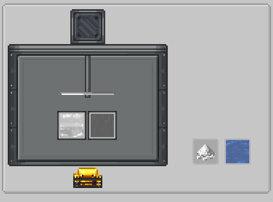 Making soda from caustic soda.