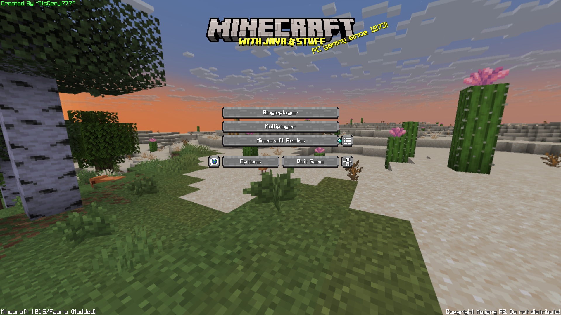 The Main Menu