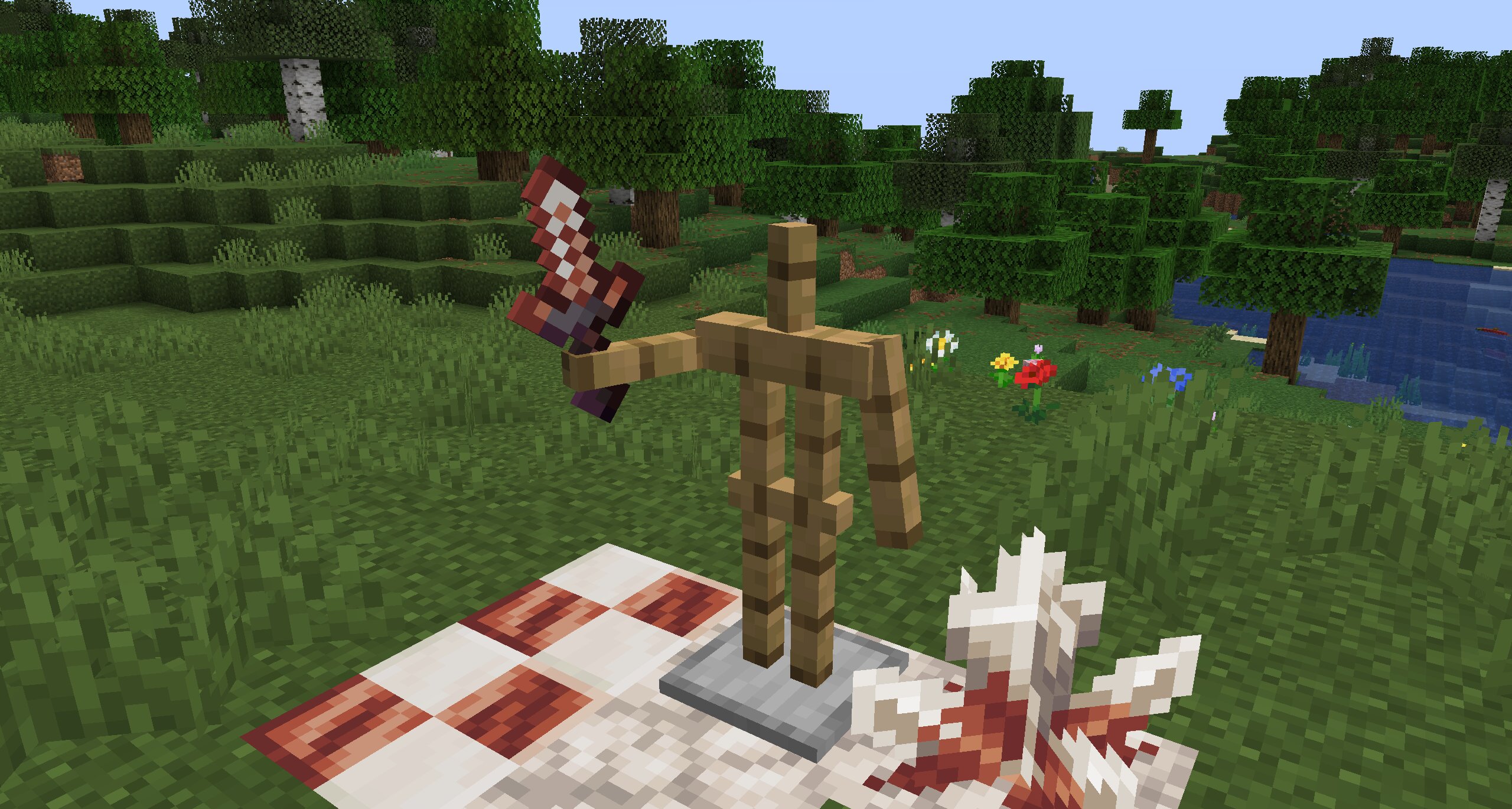 cool image with armor stand