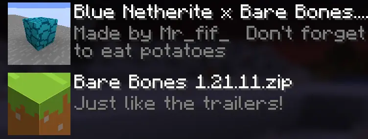 put the resource packs like this