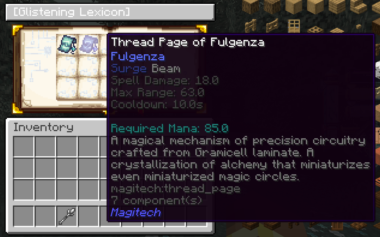 Threadbound Menu
