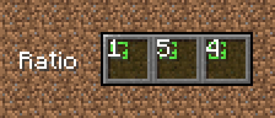 "Slot ratio" option
