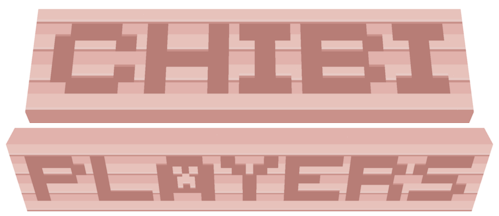 Pack's title in a cherry blossom wood style