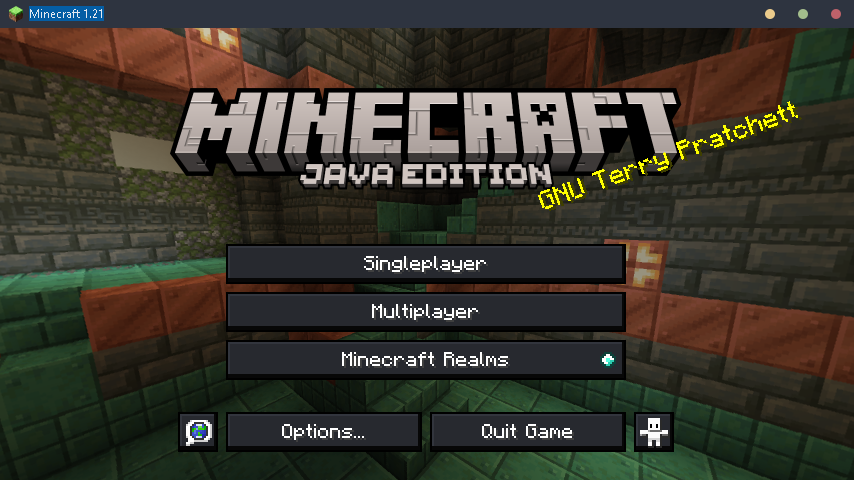 Main menu