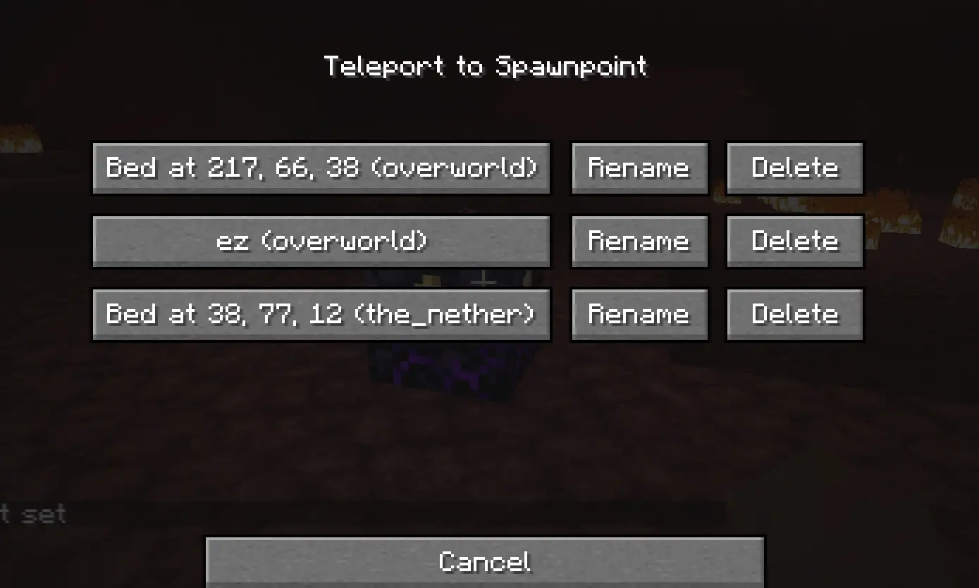 spawnpoint gui