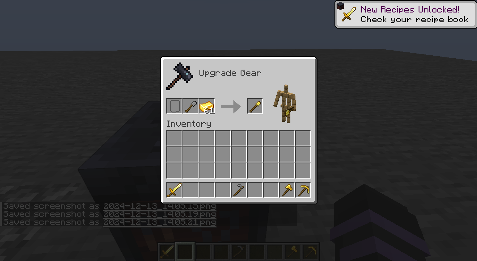 Golden shovel