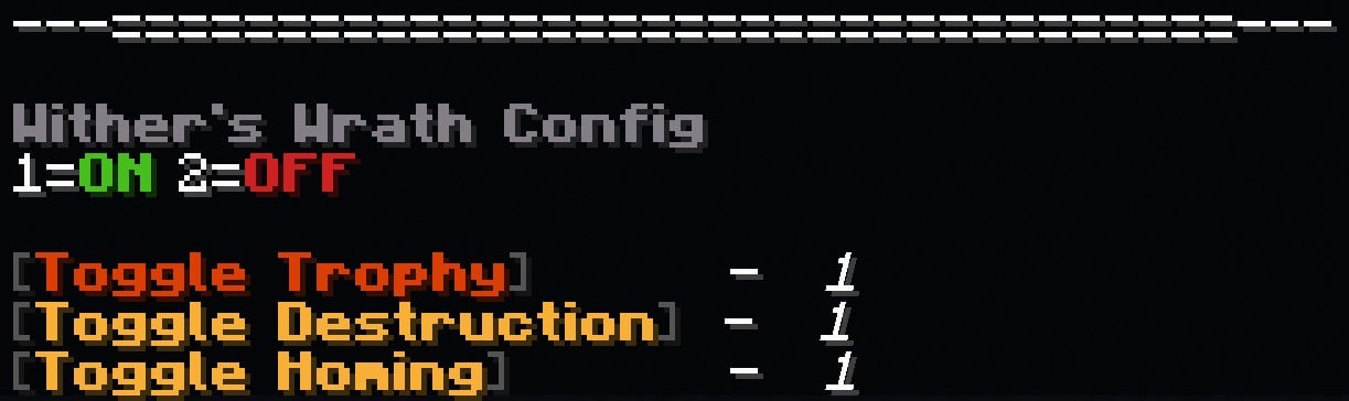 /function wither:config