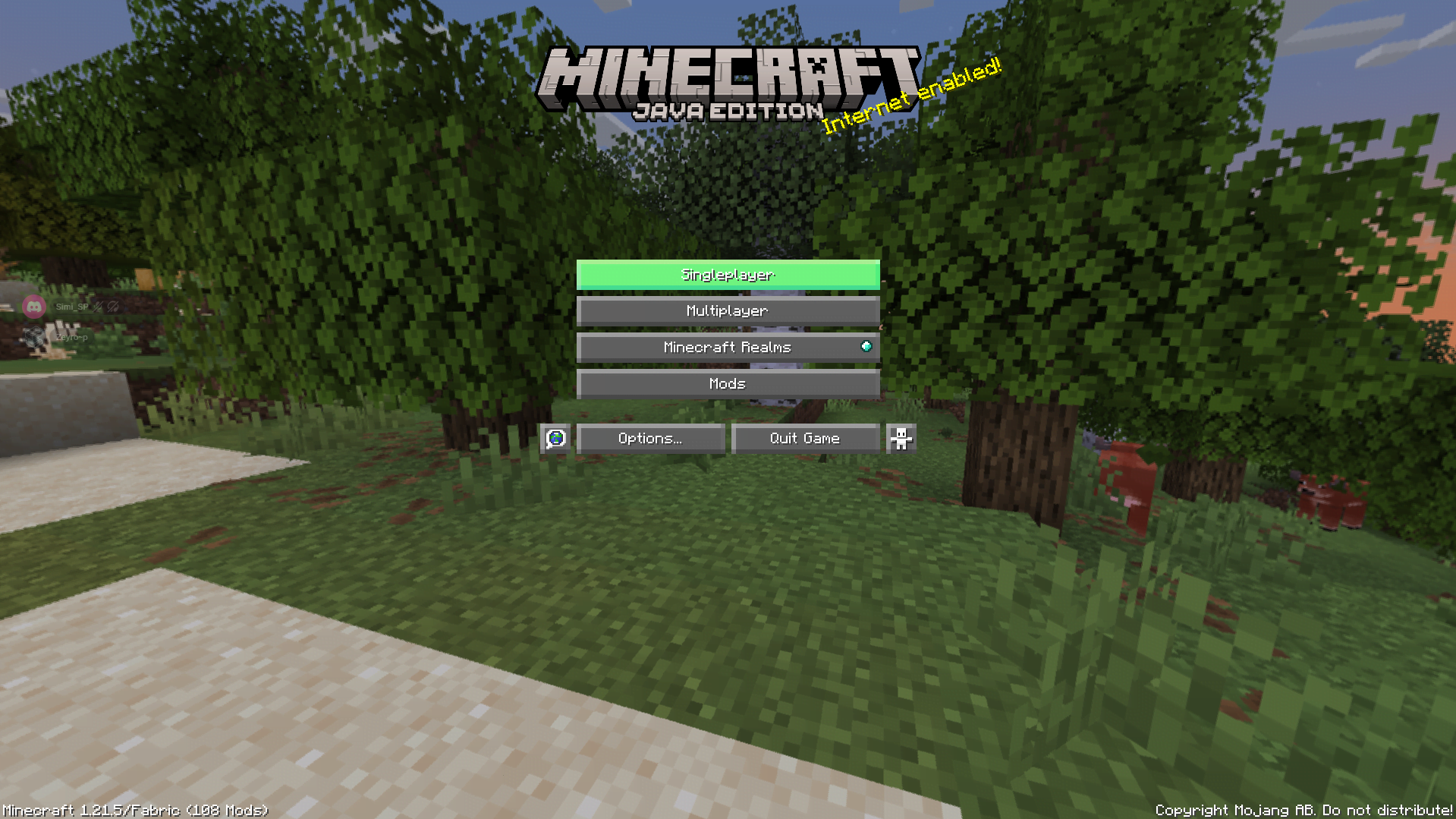 Main Menu