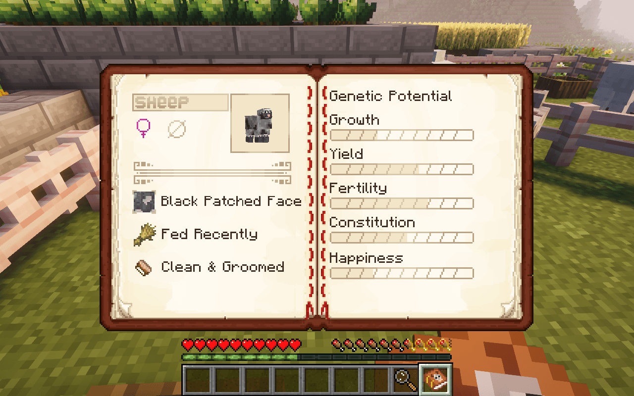 The Farm Ledger lets you see an animal's genetics