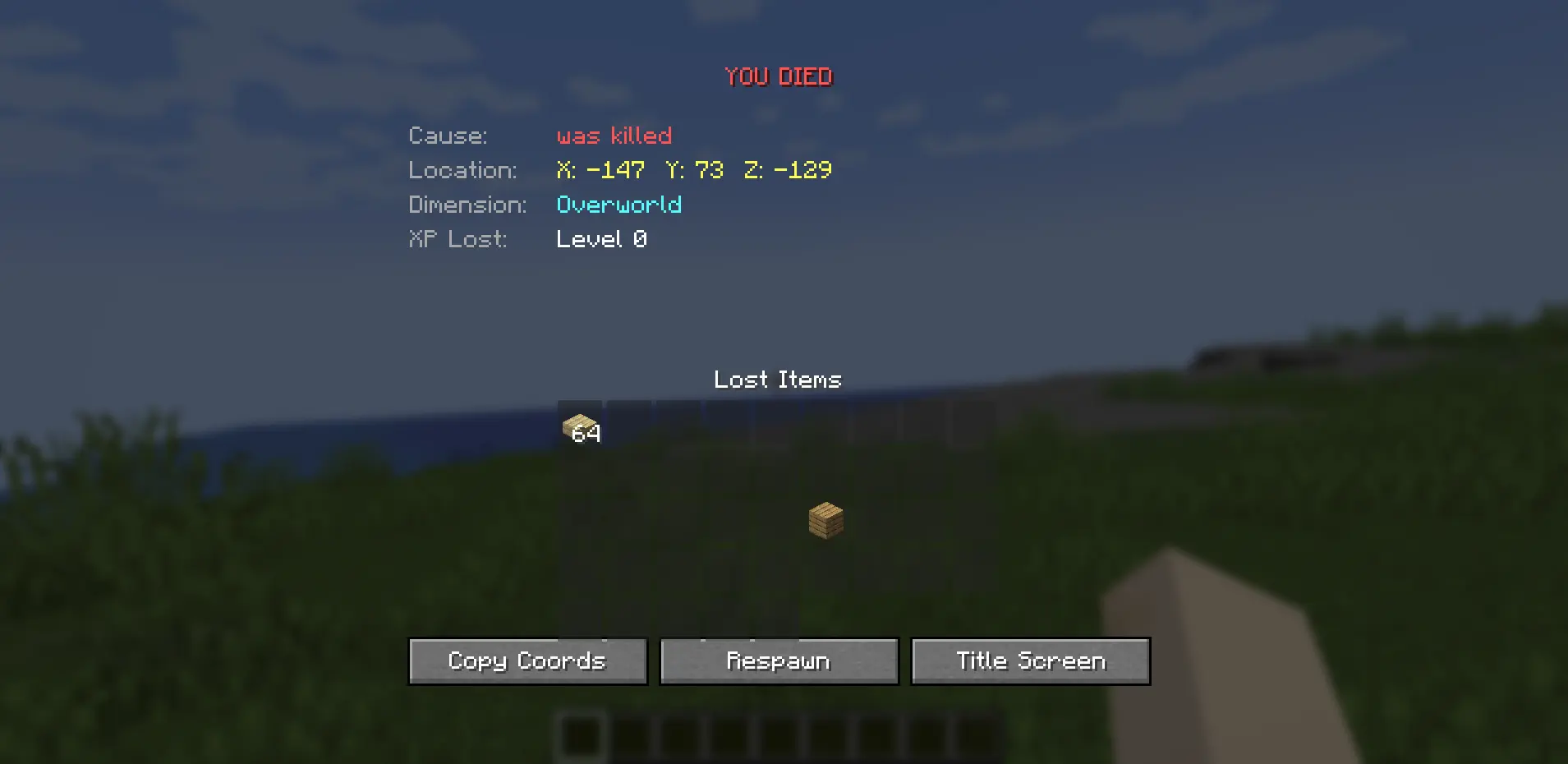 Death Screen