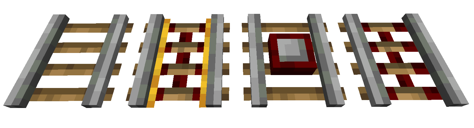 Preview of all 4 Rails