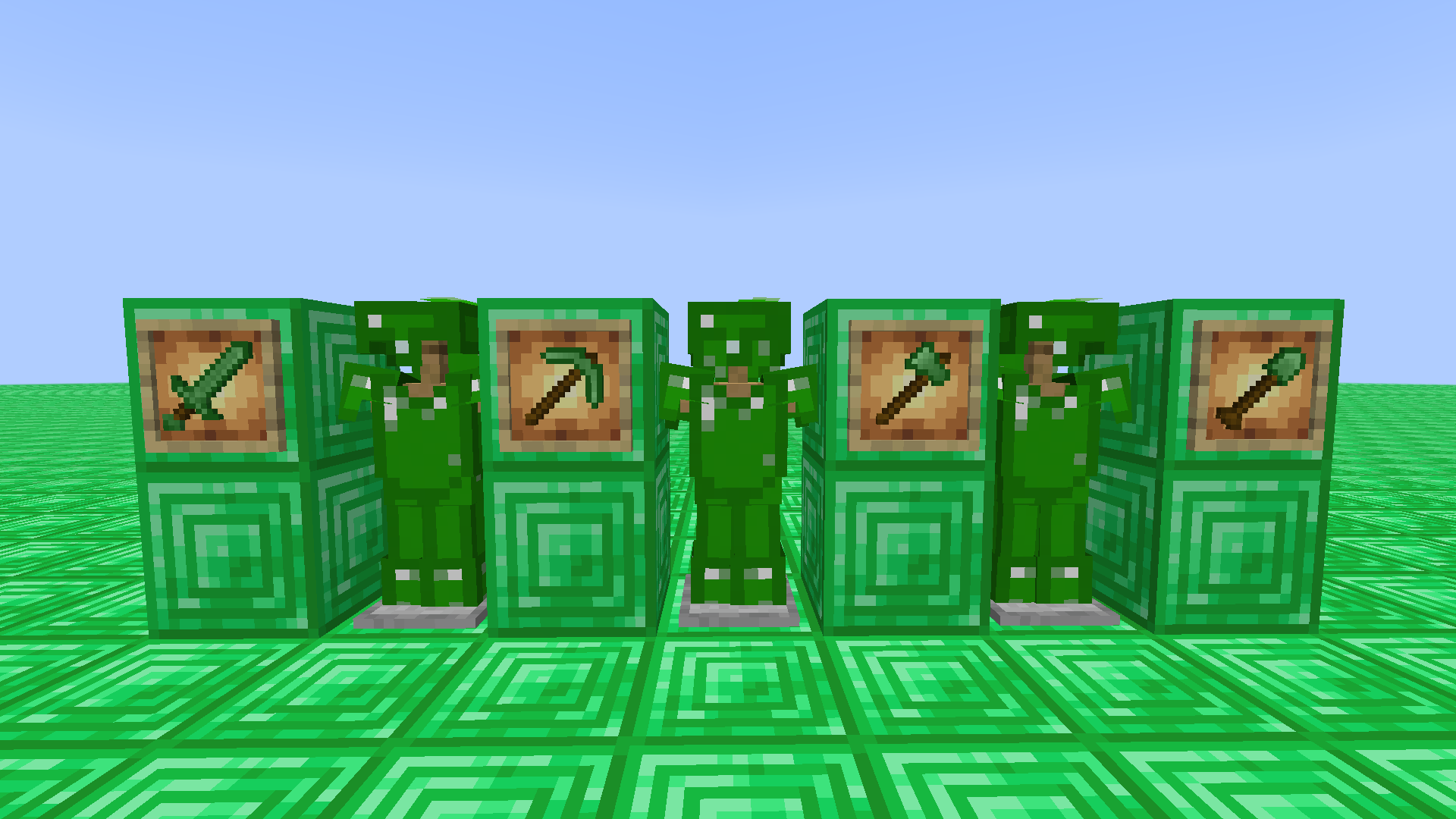 More Emeralds Use