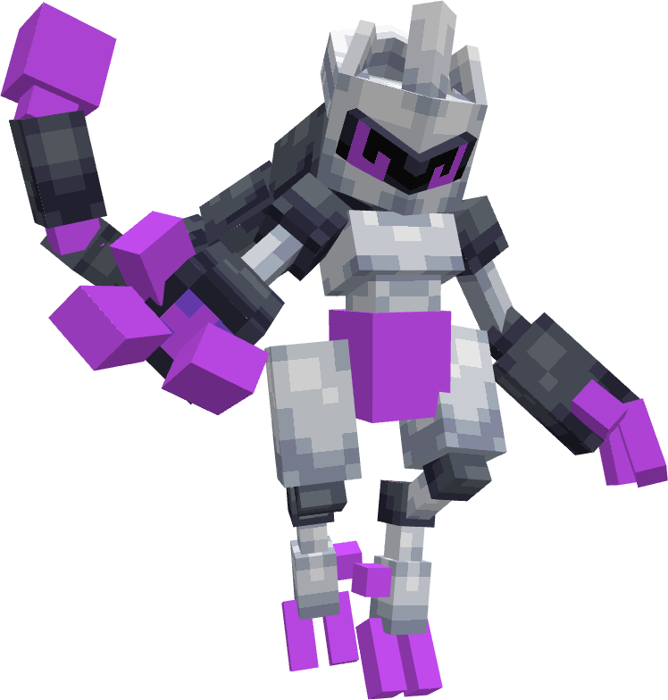 A metallic Mewtwo
