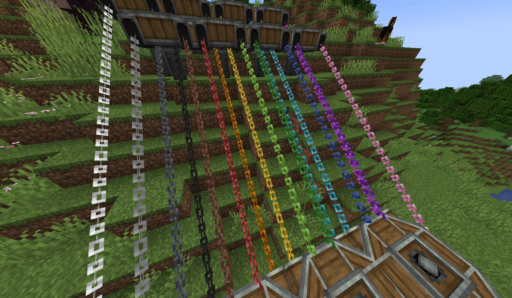 Chain Conveyors dyed in all colors