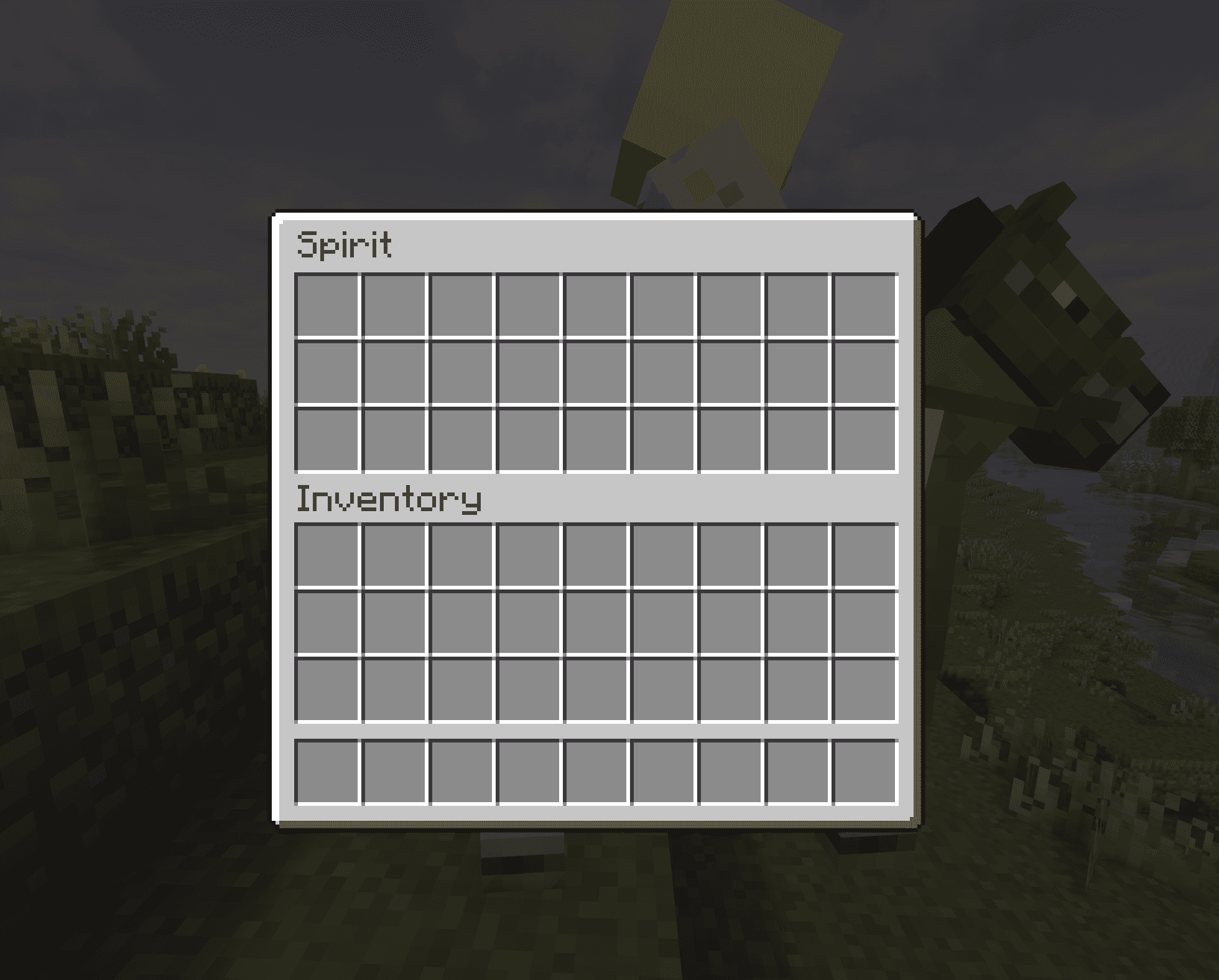 Interface of horse chest