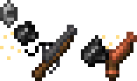 This is how you matchlocks and flint-and-holes