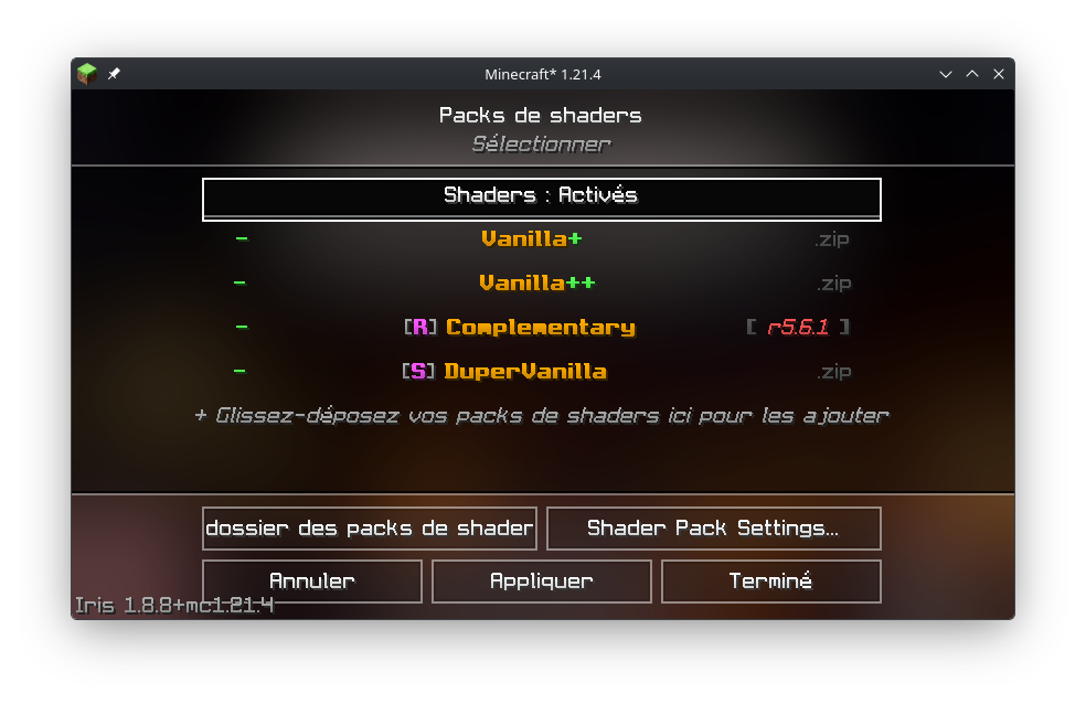 New Shaders