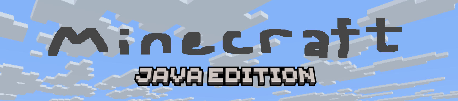 A hand drawn doodle of the minecraft title screen text