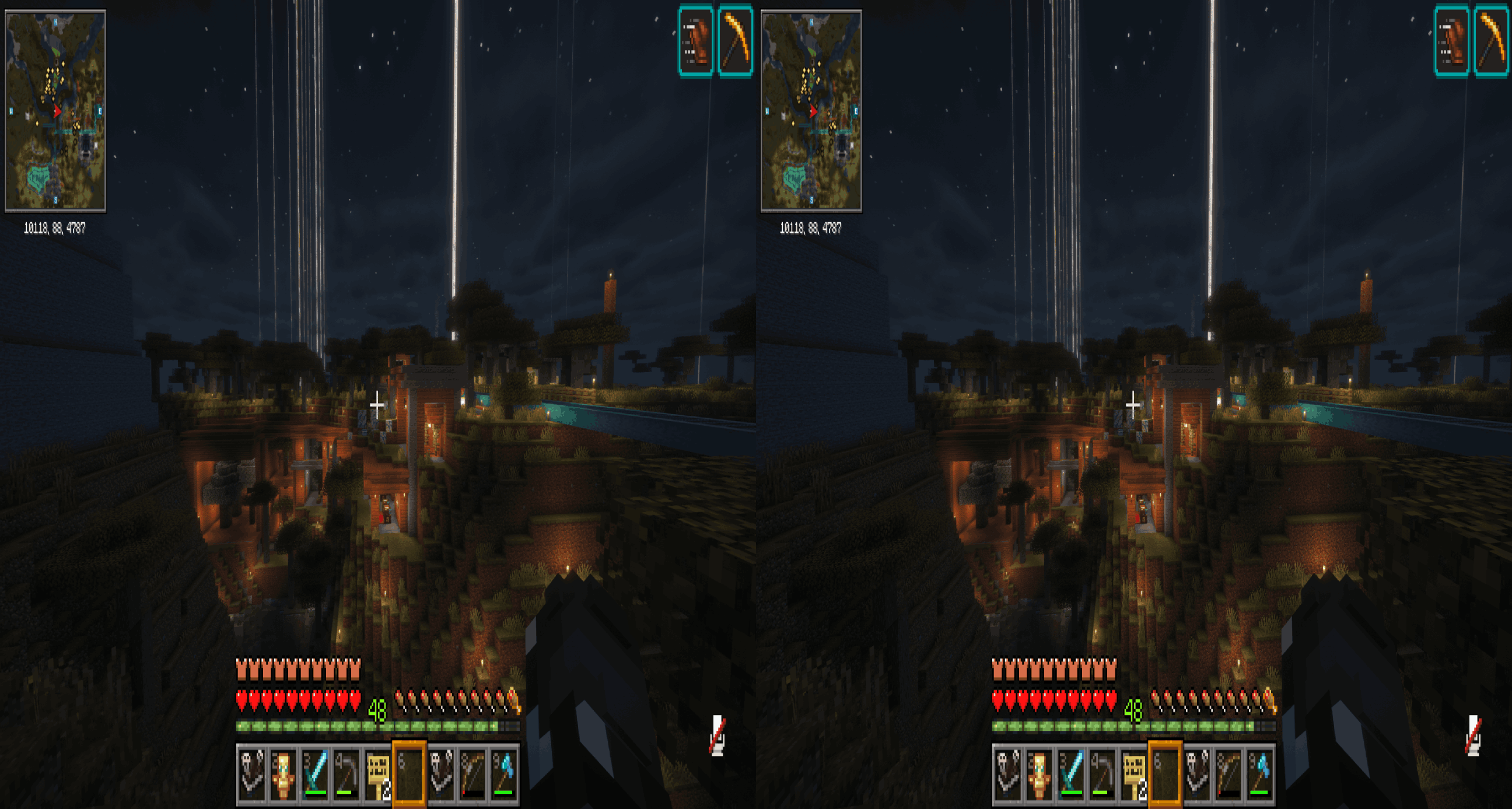StereoCraft in SBS mode