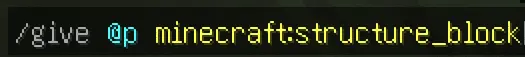 structureblockgive