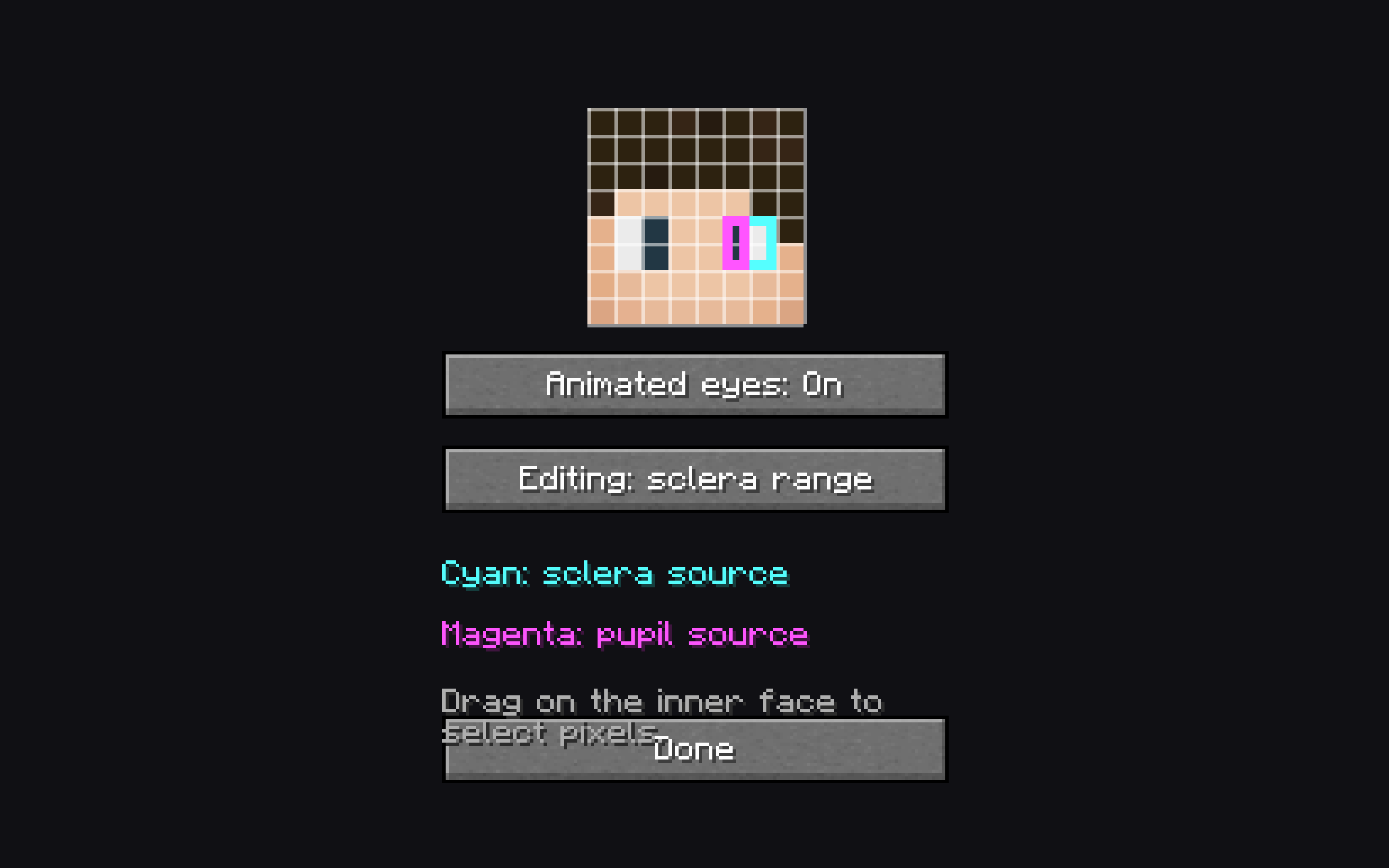 choose the pixel