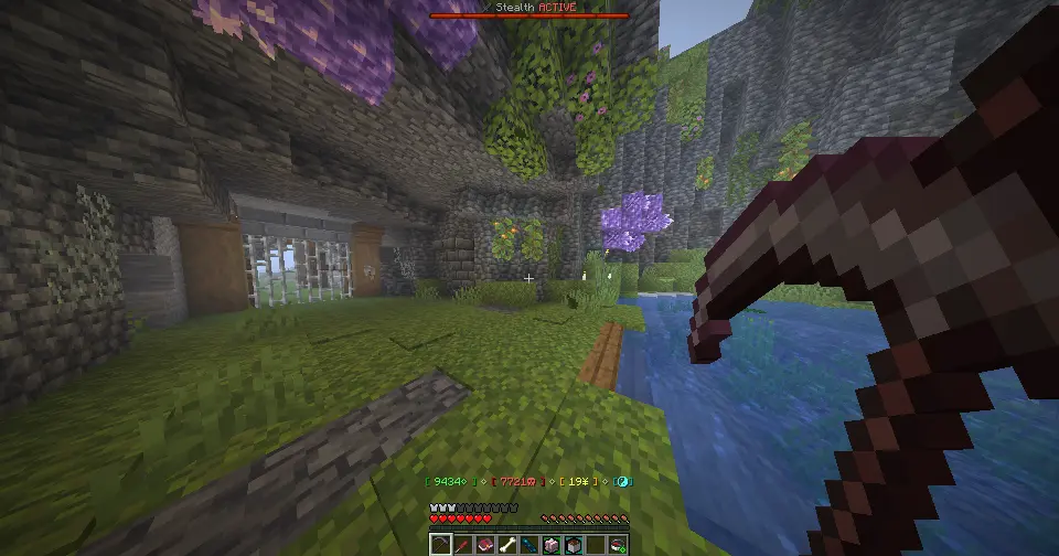 Reaper's Scythe in first person.