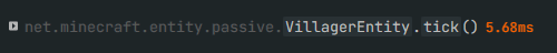 Modded: VillagerEntity.tick(): 5.68