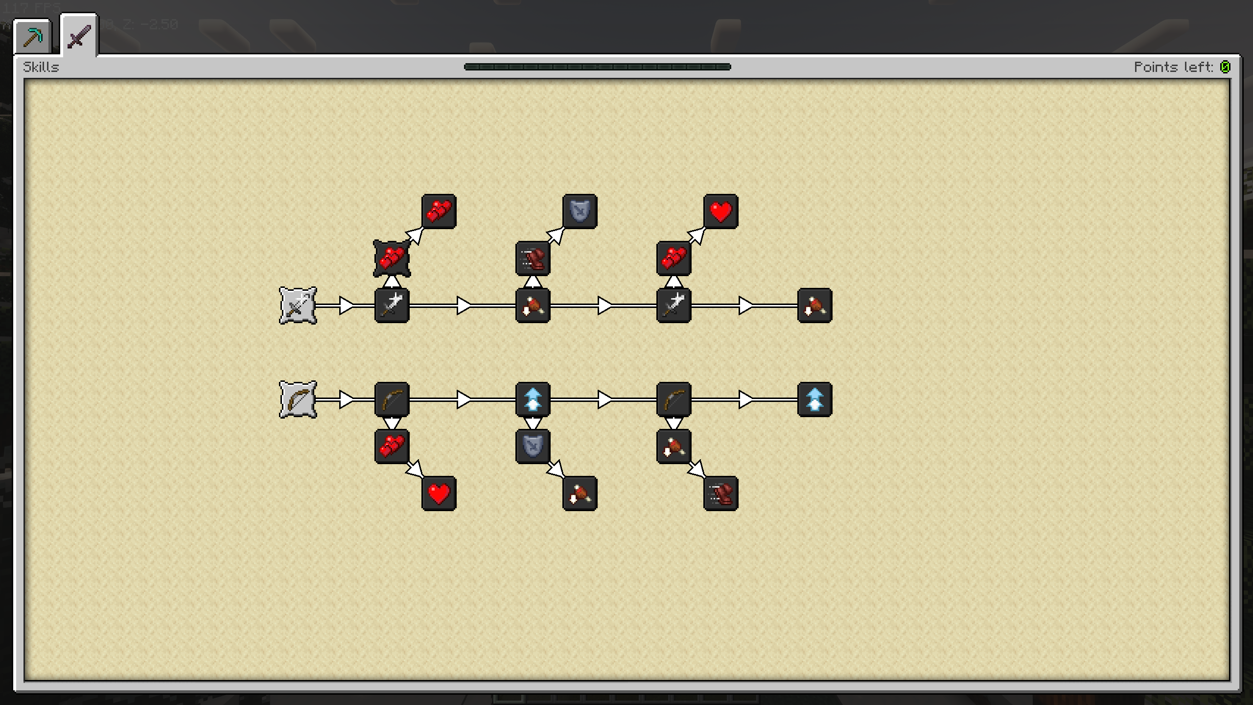 Combat Skill Tree