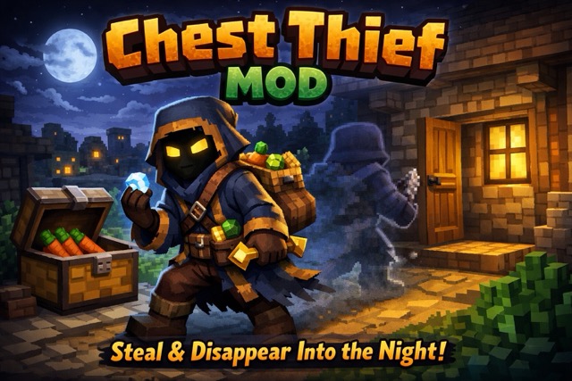 Chest Thief mod - Steal & Disappear Into the Night!
