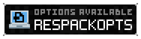 Options available with Respackopts