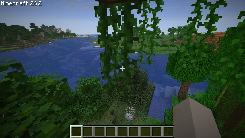 Demo of the mod in Minecraft 26.2