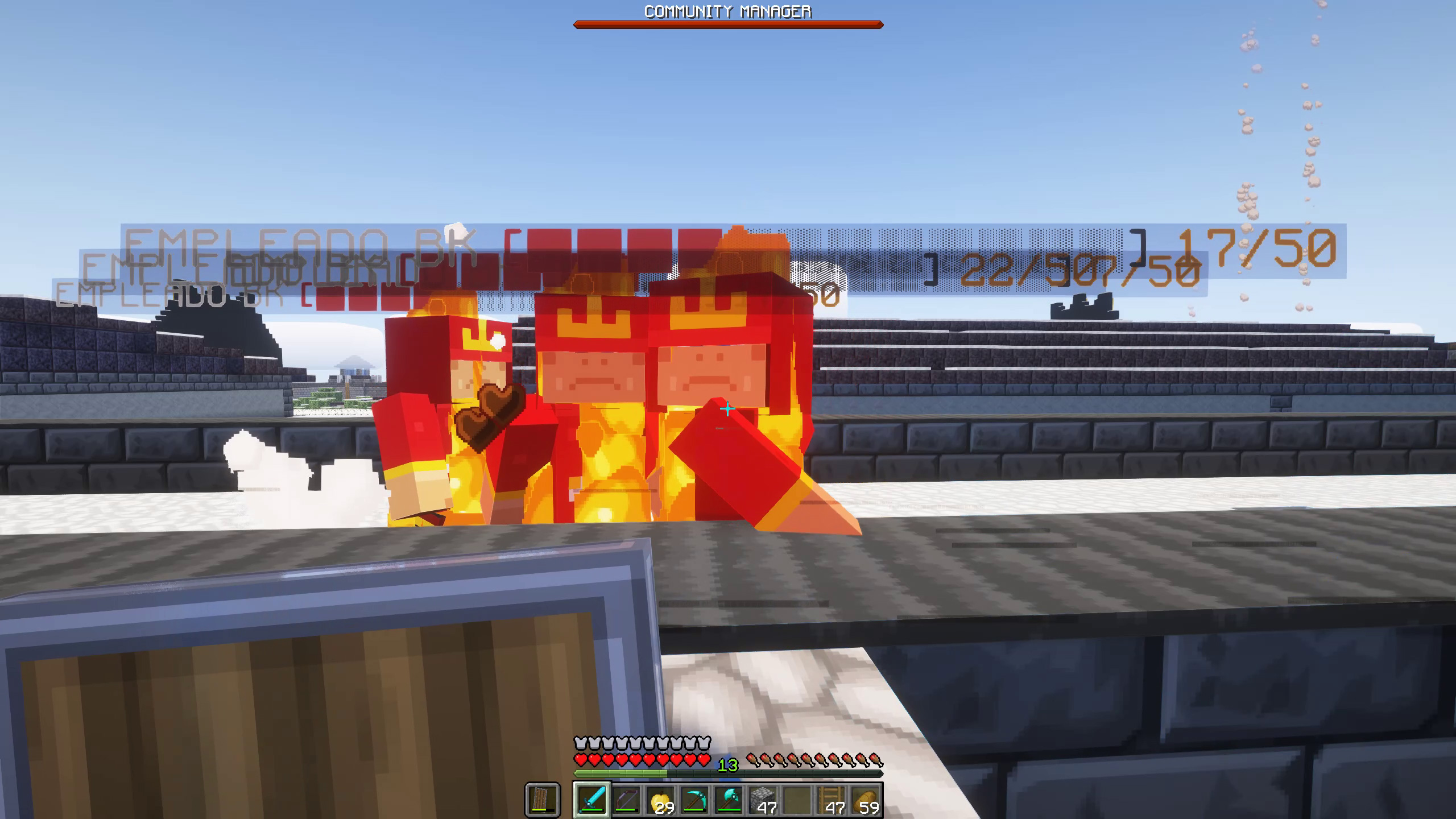 Watch out for the factory walls!