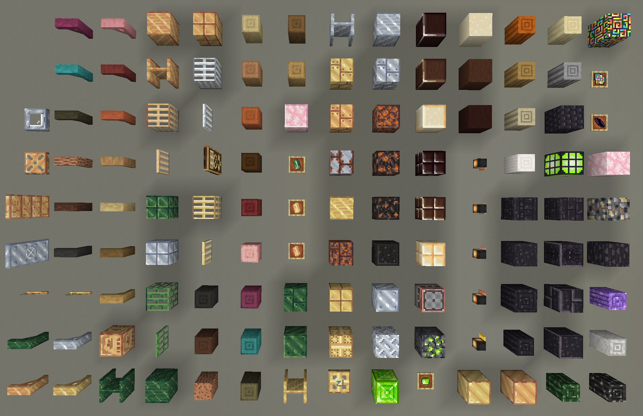 New blocks being added to the mod