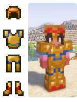 Trimmable bronze armor items