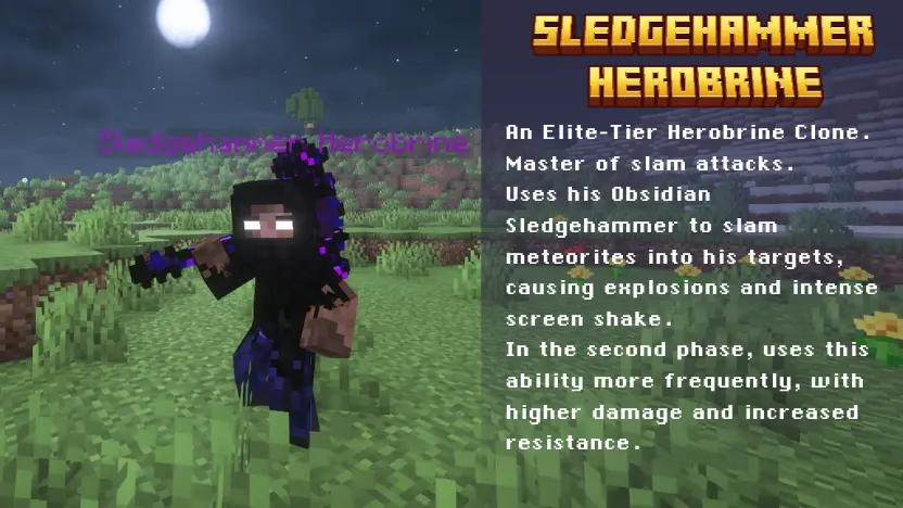 Sledgehammer Herobrine