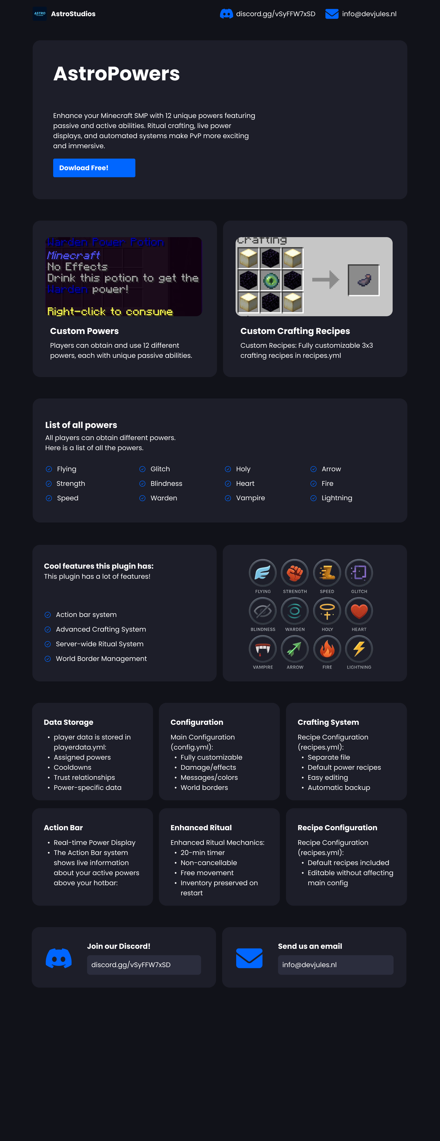 AstroPowers Discription