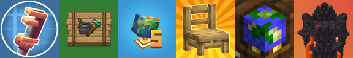 Highlighted mods with their icons