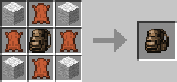 Crafting Recipe of large backpack