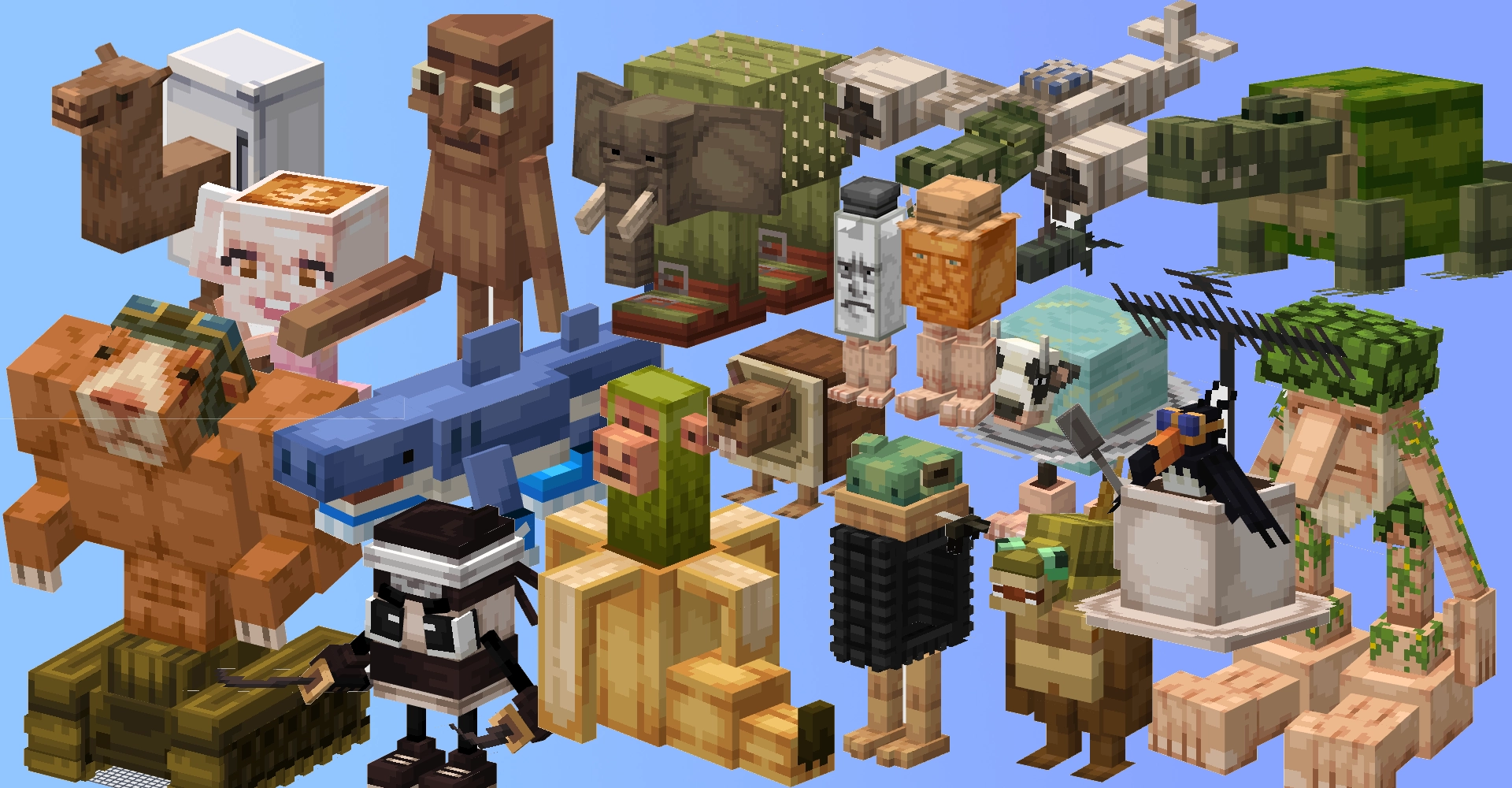 Brainrot Banner with all brainrots