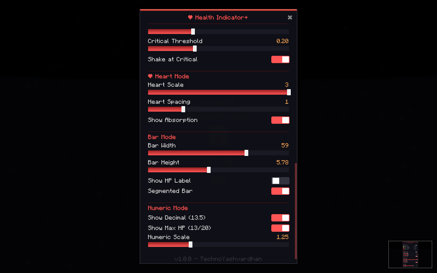 Heart Indicator + Config Screen Part 3