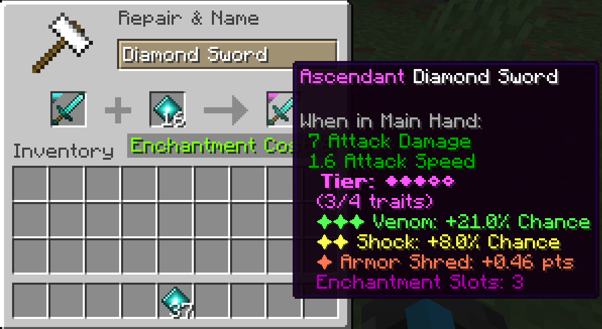Anvil Upgrade Example