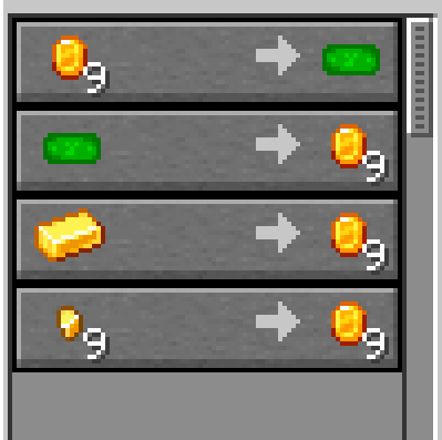 Villager trades