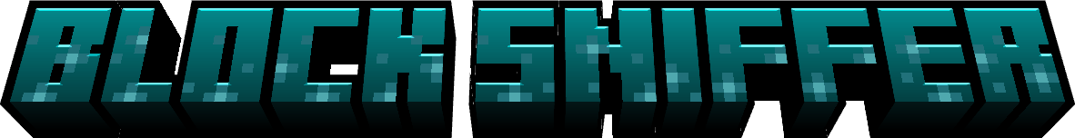 "Block Sniffer" in 3D letters