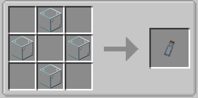Vial recipe: Four blocks of Glass