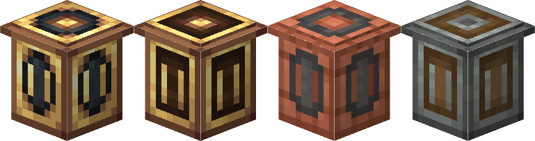 Demonstration of new textures: trash can design completely redesigned