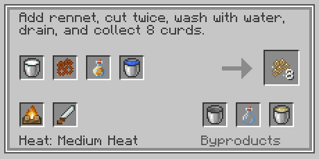 First Stage - Cheese Vat