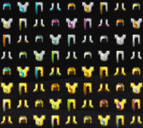 armor (iron/gold)