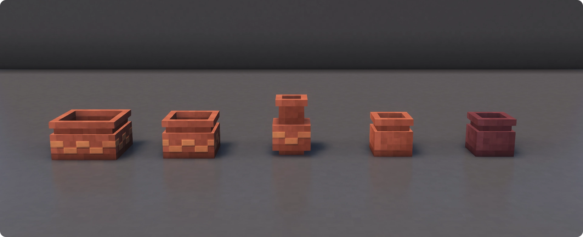 Flower pot variants